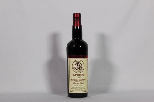 (1) 1998 Prager Winery and Port Works Royal Escort Vintage Port, St Helena Napa USA
