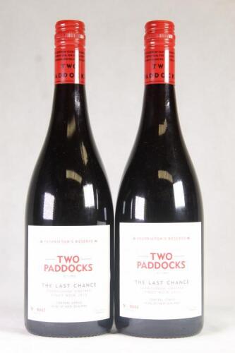 (2) 2012 Two Paddocks The Last Chance Pinot Noir, Earnscleugh