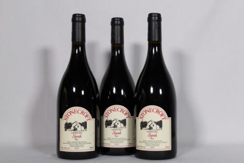 (3) 2001 Stonecroft Syrah, Gimblett Gravels