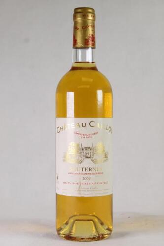 (1) 2009 Chateau Caillou*