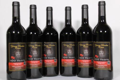 (6) 2015 Young Bacchus Estate Cabernet Sauvignon/Merlot/Franc, Martinborough