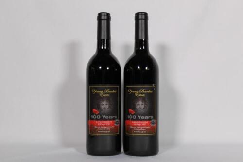 (2) 2015 Young Bacchus Estate Cabernet Sauvignon/Merlot/Franc, Martinborough