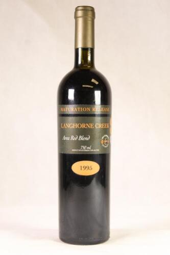 (1) 1995 Langhorne Creek Area Red Blend, Langhorne Creek SA