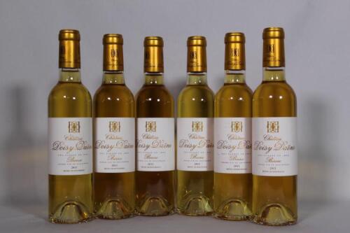 (6) 2011 Chateau Doisy Daene 375ml, Sauternes
