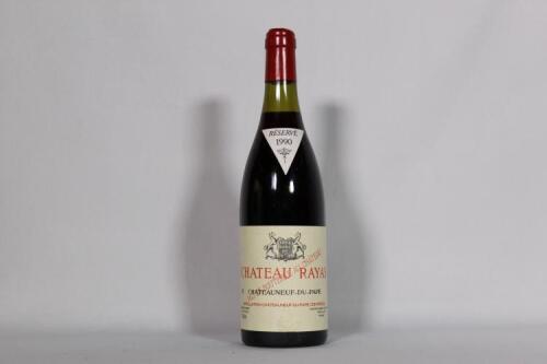(1) 1990 Chateau Rayas Chateauneuf du Pape, Rhone