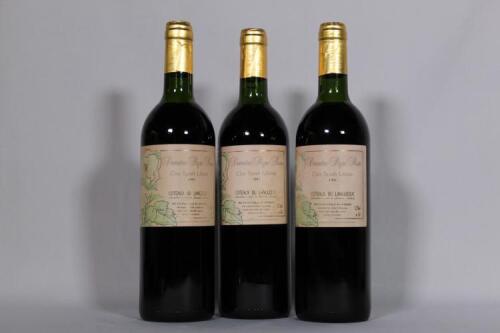 (3) 1991 Domaine Peyre Rose Cuvee Leone Syrah, Languedoc