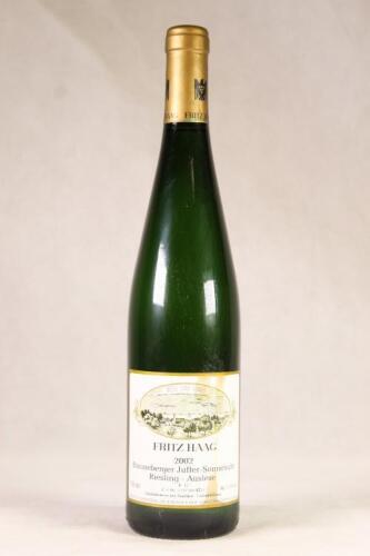 (1) 2002 Fritz Haag Brauneberger Juffer-Sonnenuhr Riesling Auslese, Mosel Saar Ruwer