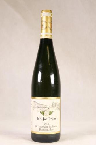 (1) 2006 Joh Jos Prum Bernkasteler Badstube Beerenauslese, Mosel Saar Ruwer