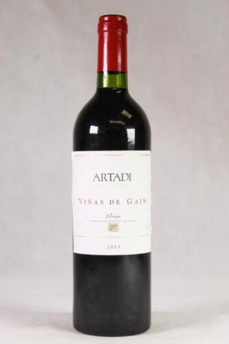(1) 2005 Artadi Vinas de Gain, Rioja