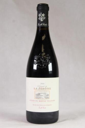 (1) 2014 Domaine de La Jerome, Cotes du Rhone Villages