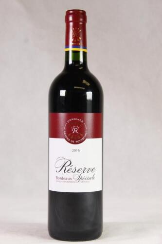 (1) 2015 Domaines Barons de Rothschild Reserve, Bordeaux Superieur