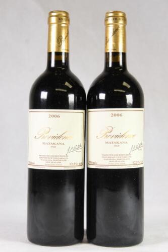 (2) 2006 Providence Syrah, Matakana
