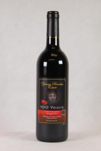 (1) 2015 Young Bacchus Estate Cabernet Sauvignon/Merlot/Cabernet Franc, Martinborough*