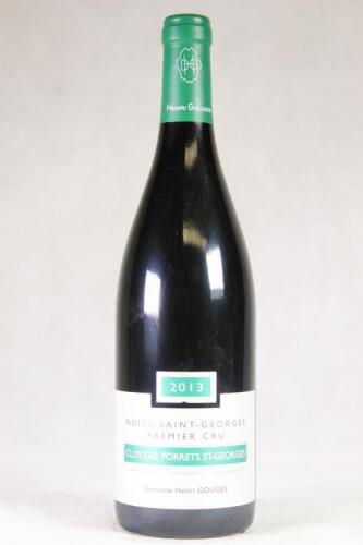 (1) 2013 Henri Gouges Nuits St Georges Clos des Porrets St Georges 1er Cru, Cote de Nuits