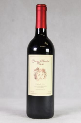 (1) 2014 Young Bacchus Estate Cabernet Sauvignon/Merlot/Cabernet Franc, Martinborough*