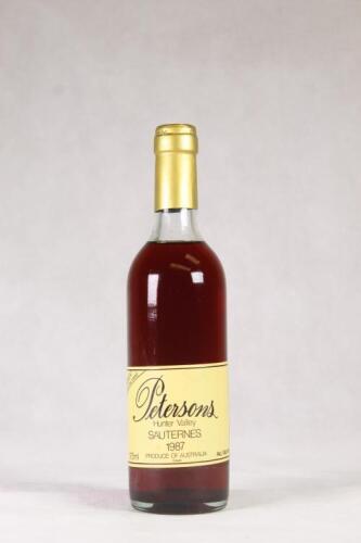 (1) 1988 Peterson's Sauternes 375ml, Hunter Valley NSW
