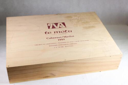 (6) 1999 Te Motu Cabernet Sauvignon/Merlot, Waiheke