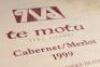 (6) 1999 Te Motu Cabernet Sauvignon/Merlot, Waiheke - 2