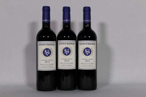 (3) 2013 Stonyridge Larose, Waiheke