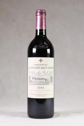 (1) 2002 Chateau La Mission Haut Brion, Pessac Leognan