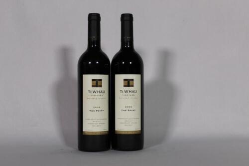 (2) 2008 Te Whau The Point Cabernet Sauvignon/ Merlot/Franc/Malbec, Waiheke