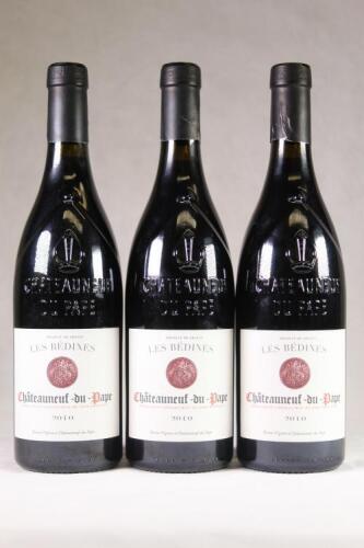 (3) 2010 Xavier Vignon Les Bedines Chateauneuf du Pape