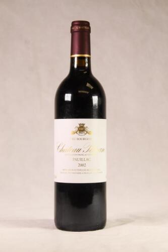(1) 2002 Chateau Pibran, Pauillac