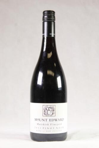 (1) 2012 Mount Edward Muirkirk Pinot Noir, Bannockburn