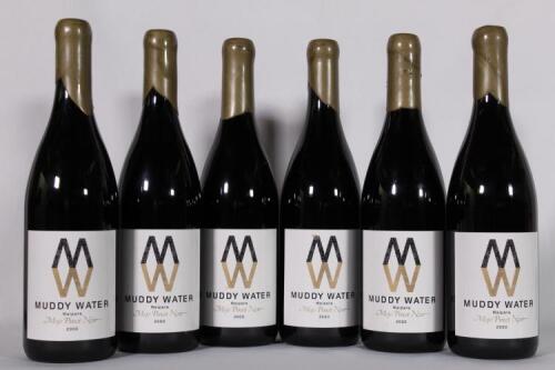 (6) 2000 Muddy Water Mojo Pinot Noir, Waipara