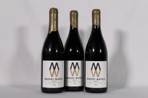 (3) 2000 Muddy Water Mojo Pinot Noir, Waipara