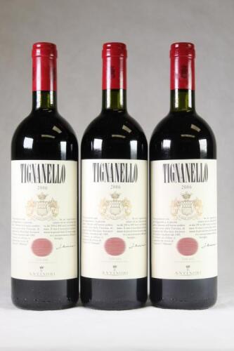 (3) 2006 Marchesi Antinori Tignanello, Tuscany
