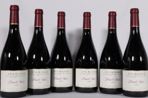 (6) 2001 Ata Rangi Pinot Noir, Martinborough
