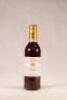 (1) 1983 Chateau Rieussec 375ml