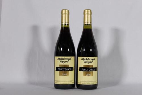 (2) 2000 Martinborough Vineyards Pinot Noir, Martinborough