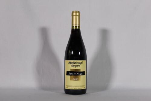 (1) 2000 Martinborough Vineyards Pinot Noir, Martinborough