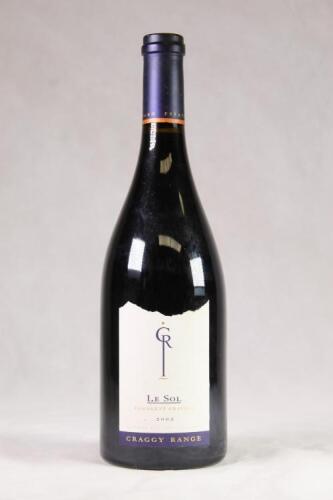(1) 2002 Craggy Range Le Sol Syrah, Hawkes Bay