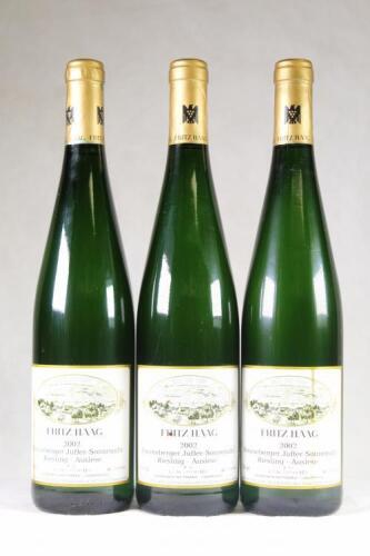 (3) 2002 Fritz Haag Brauneberger Juffer-Sonnenuhr Riesling Auslese, Mosel Saar Ruwer