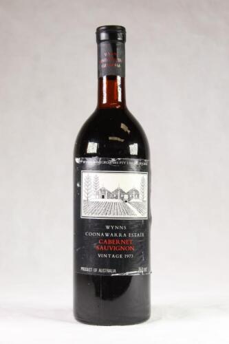 (1) 1973 Wynns Estate Cabernet Sauvignon, Coonawarra SA