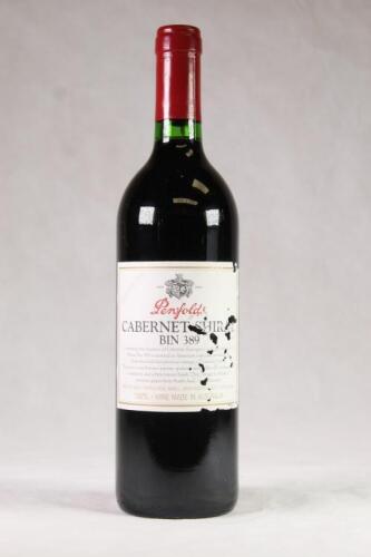 (1) 1996 Penfolds Bin 389 Cabernet Sauvignon/Shiraz, South Australia