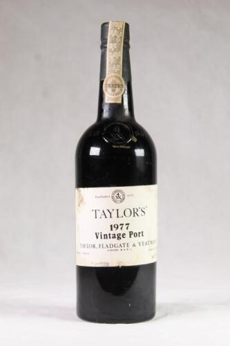 (1) 1977 Taylor&rsquo;s Vintage, Oporto