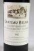(1) 1982 Chateau Belair, St Emilion - 2
