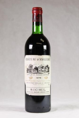 (1) 1978 Chateau D&rsquo;Angludet, Margaux