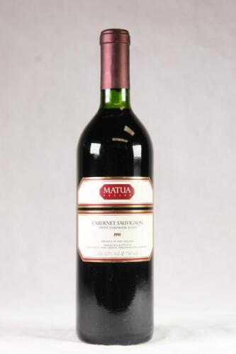 (1) 1991 Matua Valley Smith-Dartmoor Cabernet Sauvignon, Hawkes Bay