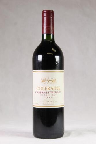 (1) 1989 Te Mata Coleraine, Hawkes Bay