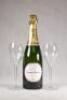 (1) NV Laurent Perrier La Cuvee Two Glass Gift Pack