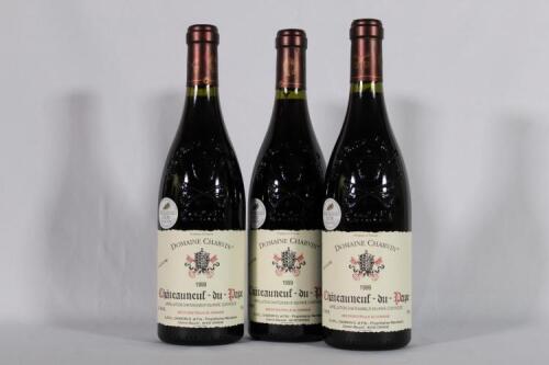 (3) 1999 Charvin Chateauneuf du Pape