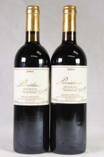 (2) 2004 Providence Private Reserve, Matakana