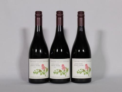 (3) 2011 Pyramid Valley Earth Smoke Pinot Noir, Canterbury