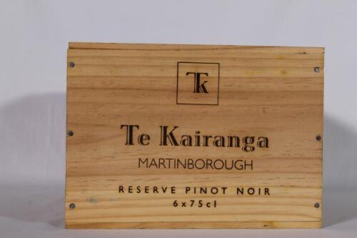 (6) 2001 Te Kairanga Reserve Pinot Noir, Martinborough