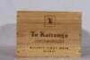 (6) 2001 Te Kairanga Reserve Pinot Noir, Martinborough